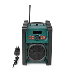 Radioodbiornik Nedis RDDB3100GN Radio FM DAB+ Bluetooth Czarno-zielony