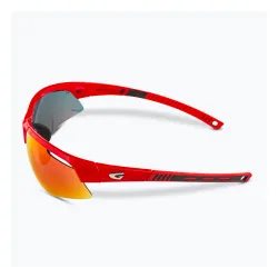 Okulary przeciwsłoneczne GOG Falcon red/black/polychromatic red