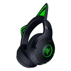 Słuchawki bezprzewodowe z mikrofonem Razer Kraken Kitty V2 BT Black Nauszne Czarny