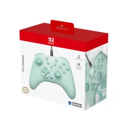 Pad Hori Turbo Cozy Green do Nintendo Switch 2 Przewodowy