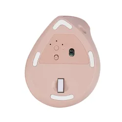 Myszka Reinston EMB07E bezprzewodowa ergonomiczna Różowy