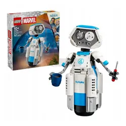 LEGO 76339 Marvel: Фантастическая четверка H.E.R.B.I.E., набор кубиков 10+