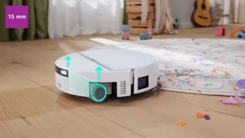 Robot sprzątający Bosch Spotless 2 Advanced + BCR2P2WXAB Funkcja mopowania Stacja oczyszczająca Tworzenie mapy pomieszczenia 67dB
