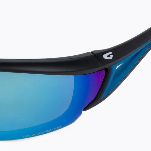 Okulary przeciwsłoneczne GOG Lynx matt black/blue/polychromatic white-blue