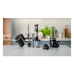 Blender MPM GoFree CMBL-01 180W Mini rozdrabniacz Końcówka do ubijania Końcówka do spieniania
