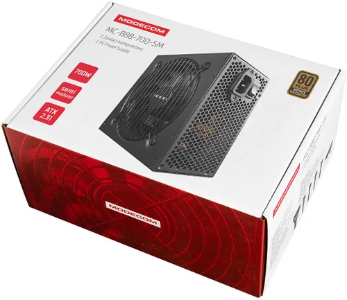 Zasilacz MODECOM B88-700-SM 700W 80 Plus Bronze