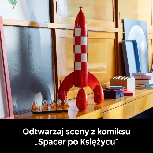 LEGO 21367 IDEAS Tintin i rakieta na Księżyc
