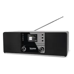 Radioodbiornik TechniSat DigitRadio 370 CD BT Radio FM DAB+ Bluetooth Czarny