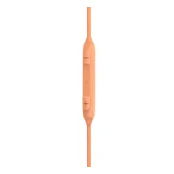 Słuchawki przewodowe Hama Curly Dokanłowe Mikrofon USB-C Pomarańczowy