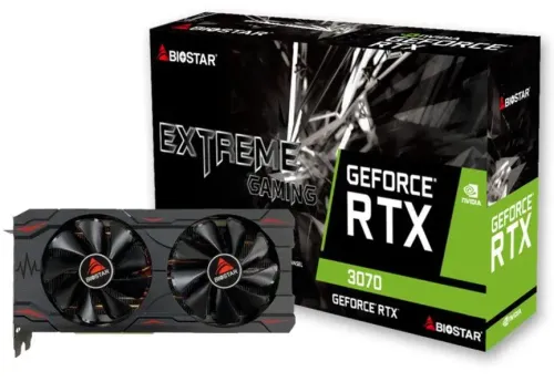 Karta graficzna Biostar GeForce RTX 3070 8GB GDDR6 256bit