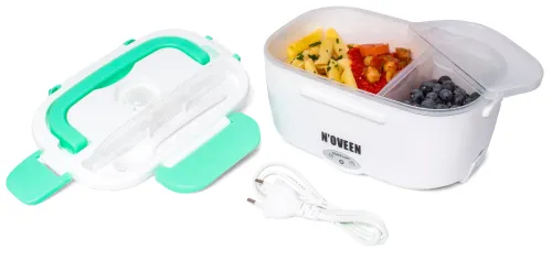 Lunchbox podgrzewany N'oveen LB330 1,1l Miętowy