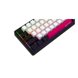 Klawiatura mechaniczna Lorgar KBP70MW Toxic Purple Czarno-czerwony