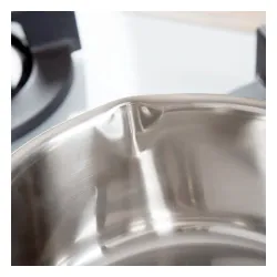 Rondel ze stali nierdzewnej z dziobkiem SSW OLIVE OILY 1,3 l