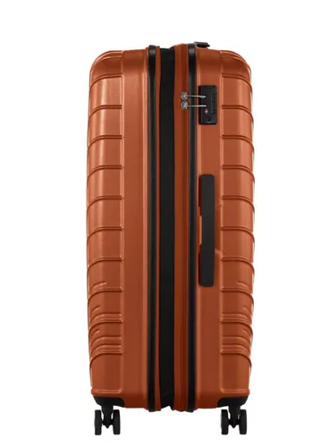 American Tourister SPEEDSTAR-copper orange'ın geniş genişletilebilir valizi