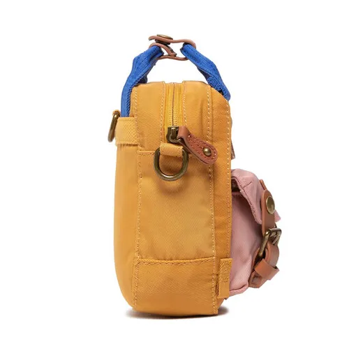 Gogoasa Macaroon Sac Mic D226-3590-F Galben / Trandafir