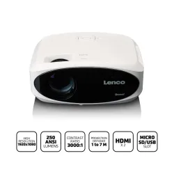 Projektor Lenco LPJ-900WH Full HD