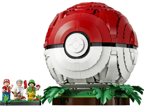 LEGO 72154 Pokémon Kultowy Pokéball z Trenerami
