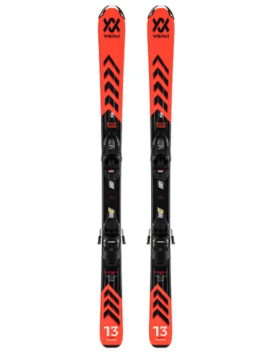 Narty dziecięce VÖLKL RACETIGER JR + wiązania MARKER VMOTION 7.0 z GRIP WALK 2024 - Długość (cm) - 120