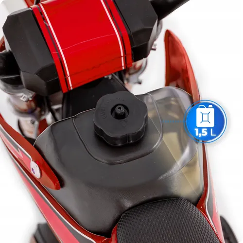 Motor cross spalinowy dla dzieci 49CC swiatła e-start 35km/h motocykl mini