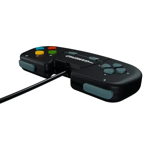 Pad Retro Games The Gamepad do The Spectrum Przewodowy Czarny