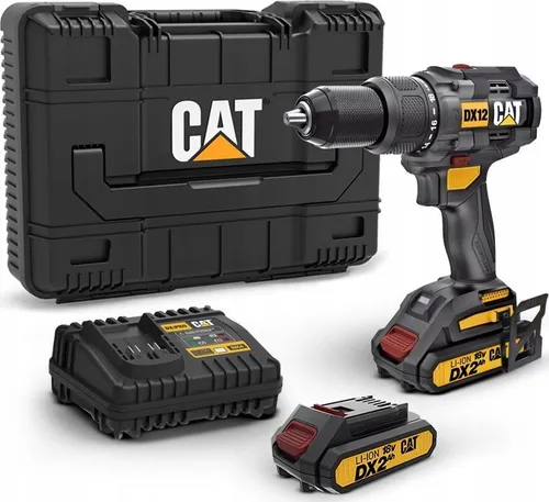 CAT DX12 18V 2x2ah Akülü Tornavida matkabı