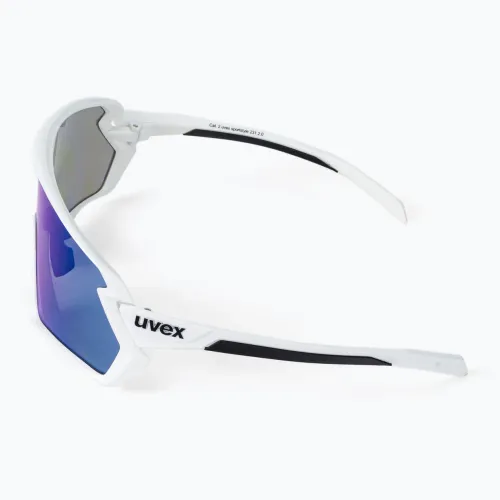 Okulary przeciwsłoneczne UVEX Sportstyle 231 2.0 white matt/mirror blue