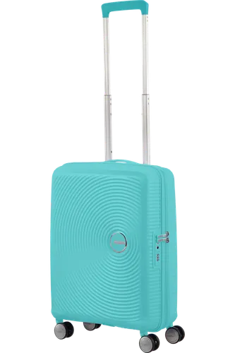 Чемодан/ручная кладь American Tourister Soundbox 55cm - Poolside Blue