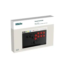 Kontroler 8BitDo All-Button Arcade Controller do PC, Nintendo Switch / Switch 2 Bezprzewodowy N Edition