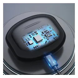 Słuchawki bezprzewodowe Manta TWS Rytmo Bluetooth 5.3 Czarny