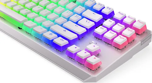 Klawiatura Endorfy Thock TKL Pudding Onyx White Kailh Blue (EY5A007)