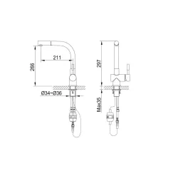 Bateria Globalo Lobio Miedziany Mosiądz/Pvd