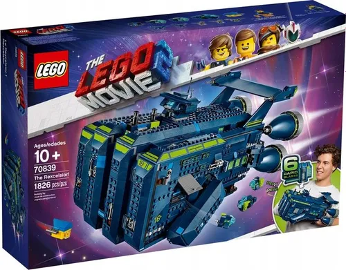 Конструктор Lego Movie 2 «Рэксельсиор»! (70839)