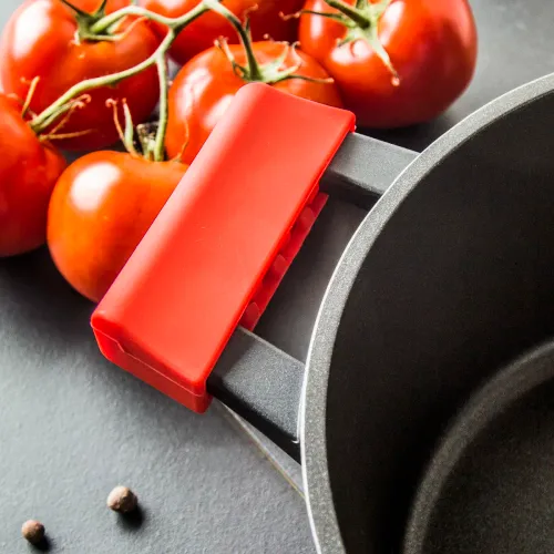 ZWIEGER Obsidian 5,5 l czarny - garnek aluminiowy z pokrywką