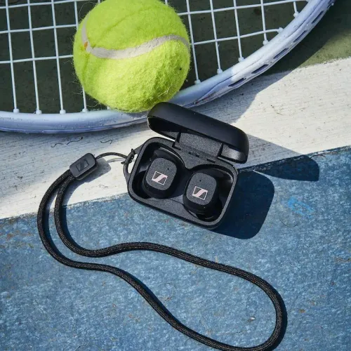 Słuchawki bezprzewodowe Sennheiser SPORT True Wireless Dokanałowe Bluetooth 5.2 Czarny
