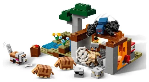 LEGO Minecraft 21269 Wyprawa do pancernikowej kopalni