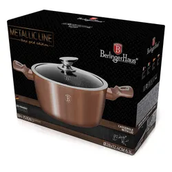 Garnek BERLINGER HAUS Rose Gold BH-1516 28 cm