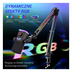 Mikrofon Fifine AM8PROT Przewodowy Dynamiczny Czarny