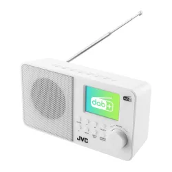 Radioodbiornik JVC RA-E611W-DAB Radio FM DAB+ Biały