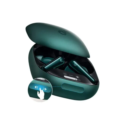 Słuchawki bezprzewodowe Soundcore Liberty 4 Pro Dokanałowe Bluetooth 5.3 Zielony