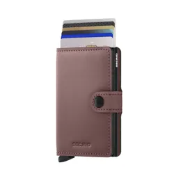 Secrid Miniwallet Matte-rose Kompakt RFID Cüzdanı