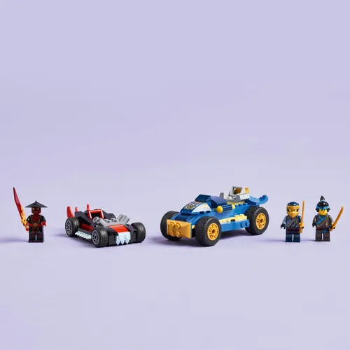 Lego Ninjago Klocki Zestaw 71840 Pojedynek Wyścigowy Rogue Drix 3 Figurki