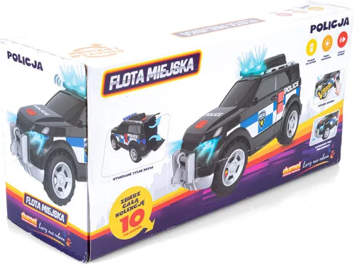 Samochód DUMEL Flota Miejska Policja HT 63971