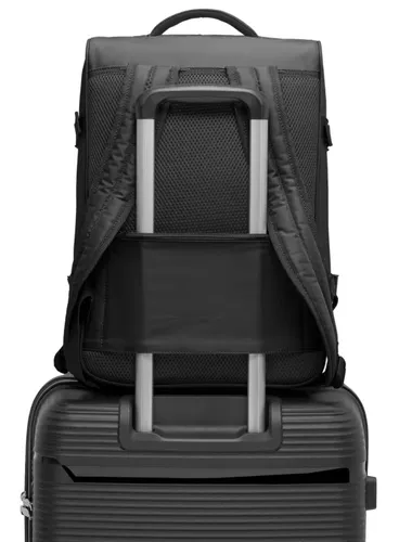 Plecak podróżny Puccini Barbados M - czarny