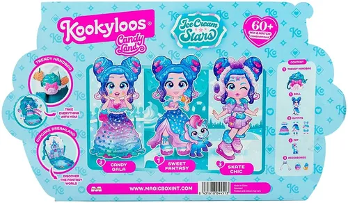 Lalka MAGIC BOX KookyLoos Candy Land Ice Cream Stars PKLSP104IN240