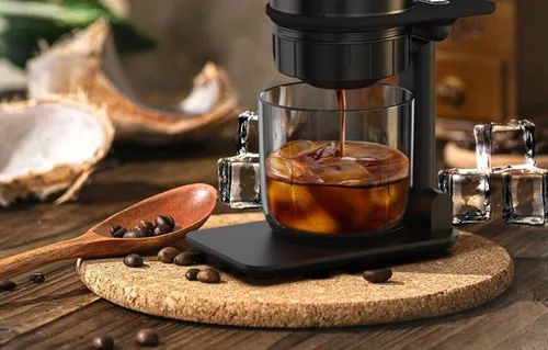 Ekspres do kawy na kapsułki HIBREW H4A kompatybilny z kapsułkami Nespresso Bezprzewodowy