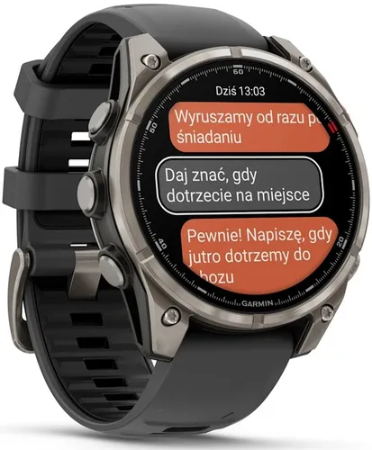 Zegarek sportowy GARMIN Fenix 8 Pro 47mm Czarny