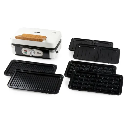 Opiekacz Domo DO9277C Gofry Muszle Panini 1100W