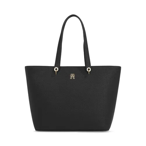 Сумка Tommy Hilfiger Th Emblem Tote AW0AW15178 Black BDS