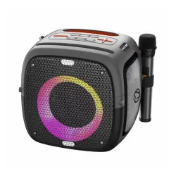 Power Audio Manta SPK340 ARES 100W Bluetooth Mikrofon Karaoke Czarny