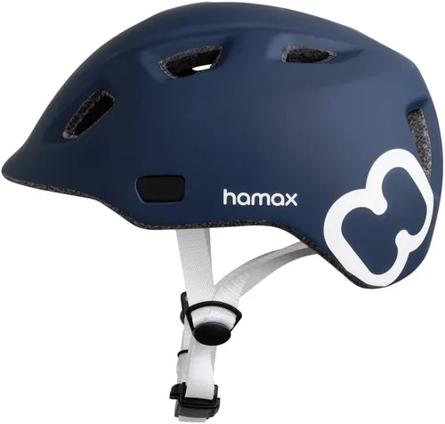 Kask rowerowy HAMAX Thundercap Niebiesko-biały dla Dzieci (rozmiar 47-52)